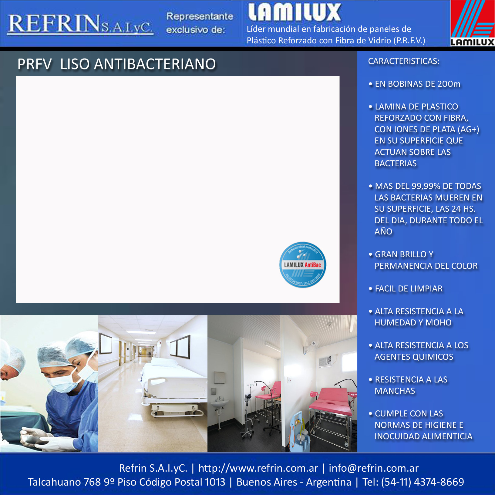 Muestra PRFV Antibac